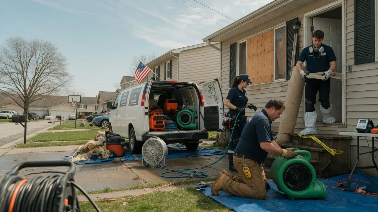 Water Damage Restoration in Old Fort, TN near me
